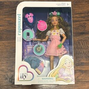 Disney iLY Rapunzel Doll with Pink and Green Outfit